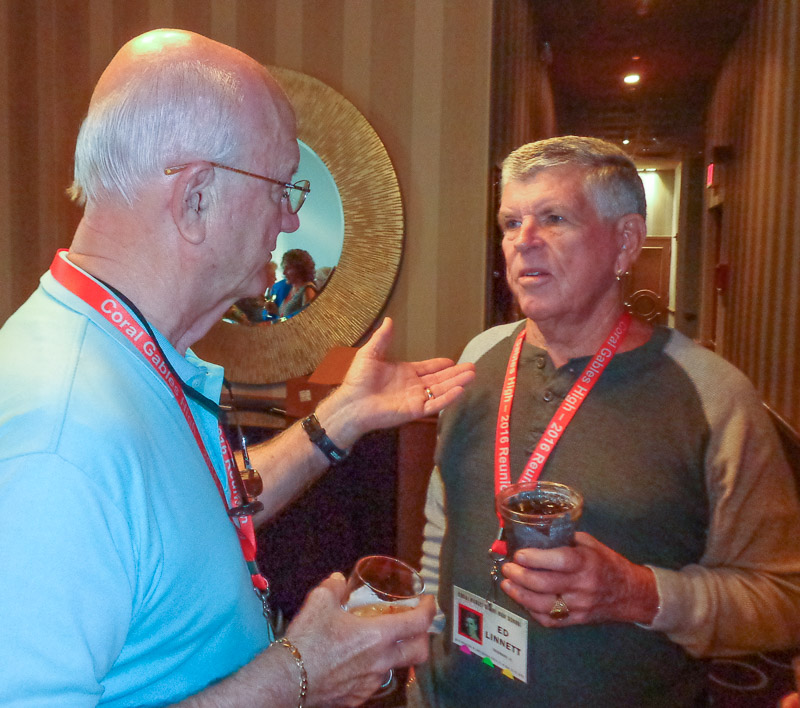 Thursday, Thursday Night, Tony Clinger and Ed Linnett ‘56