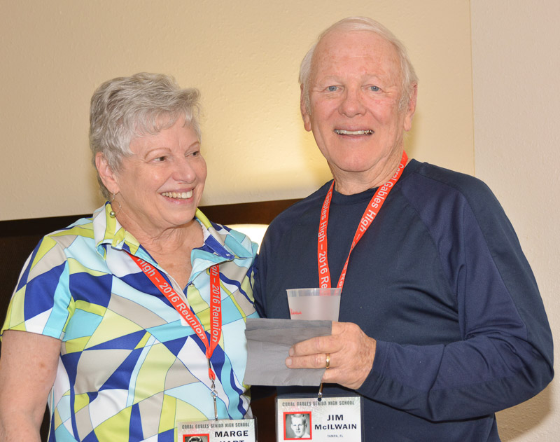 Friday, Marge Hart and Jim McIlwain