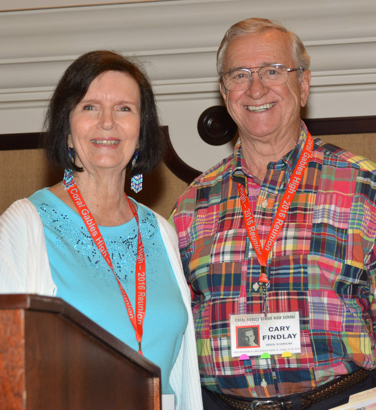 Annette Crofton '56, Cary Findlay ‘56, Friday