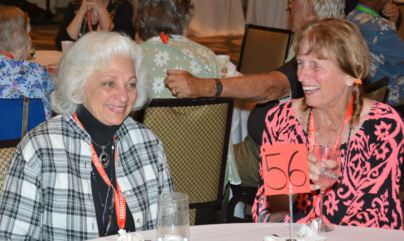Friday, Gail DioGardi ‘56 and Kathleen O’Brien ‘56