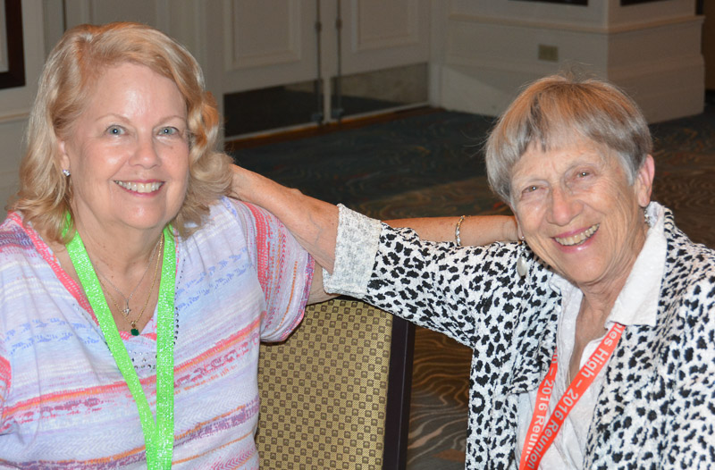 Friday, Linda Jenkins, Nancy Overpeck ’56