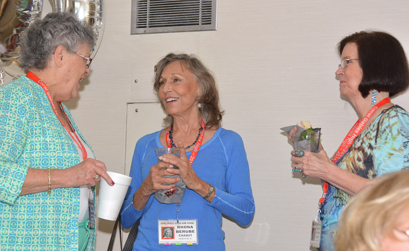 Saturday, Sue Aiken - Rhona Berube ’56 - Annette Crofton ‘56