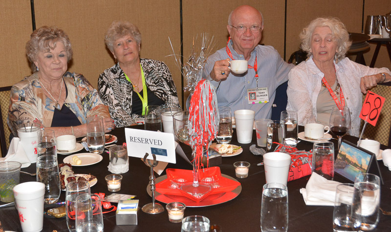 Linda Lee Havenor - Jean Forbes - Tony Clinger - Linda McElhiney ‘59, Saturday, Saturday Night