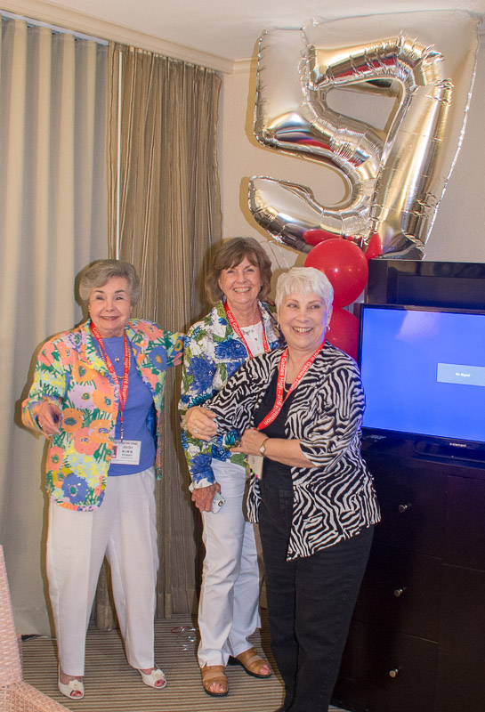 Judie Kirk ‘57  May Presbrey  ‘57  Pat Sandberg ‘57, Thursday, Thursday Night