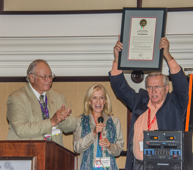 Dave Habershaw ’56 - Beverly Creel (Joe) - Cary Findlay ’56, Saturday, Saturday Night