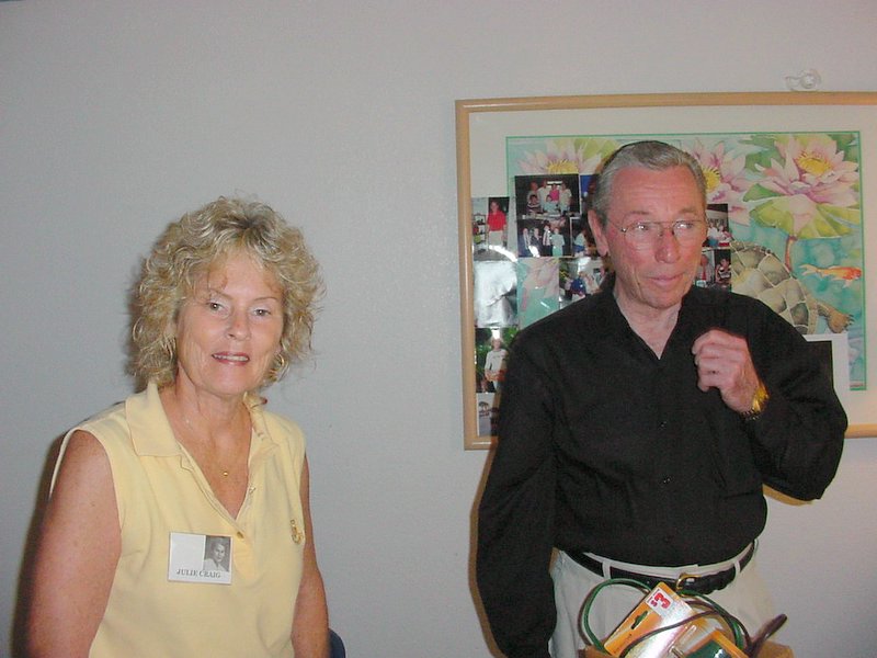 Julie Craig and Jim Davey
